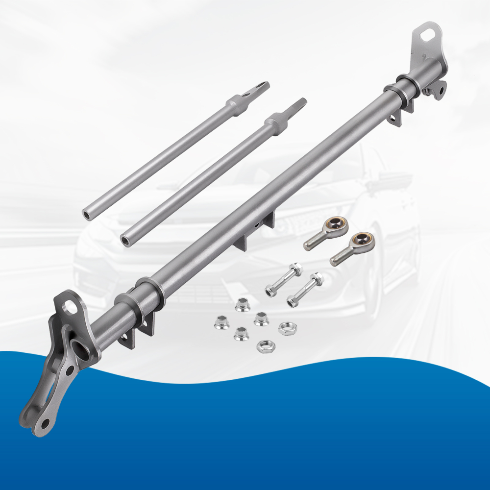 Compatible for Honda Civic CRX 1988-1991 FrontTraction Bar Track Rod Suspension Tie Bar Rod suspension arms