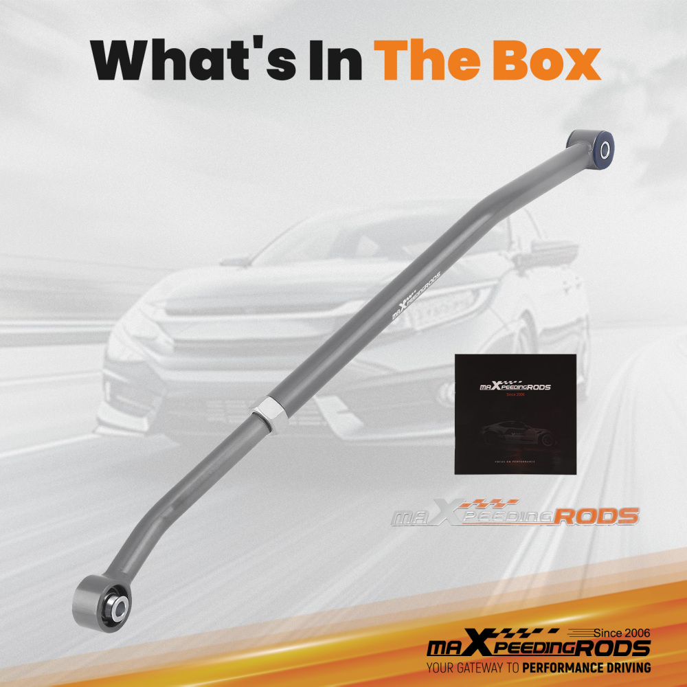 maXpeedingrods Adjustable Rear Track Bar compatible for Jeep Wrangler TJ 1997 1998 1999-06