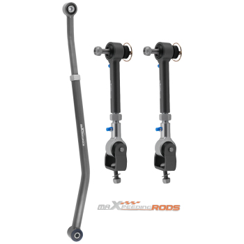 2.5-6 Lift Rear Adjustable Track BarSway Bar Link compatible for Jeep Wrangler TJ 97-06