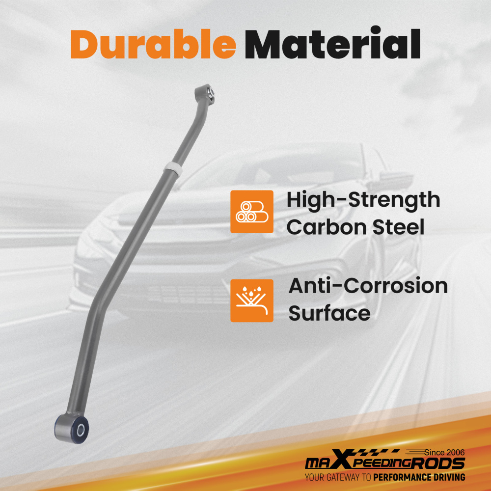 2.5-6 Lift Rear Adjustable Track BarSway Bar Link compatible for Jeep Wrangler TJ 97-06