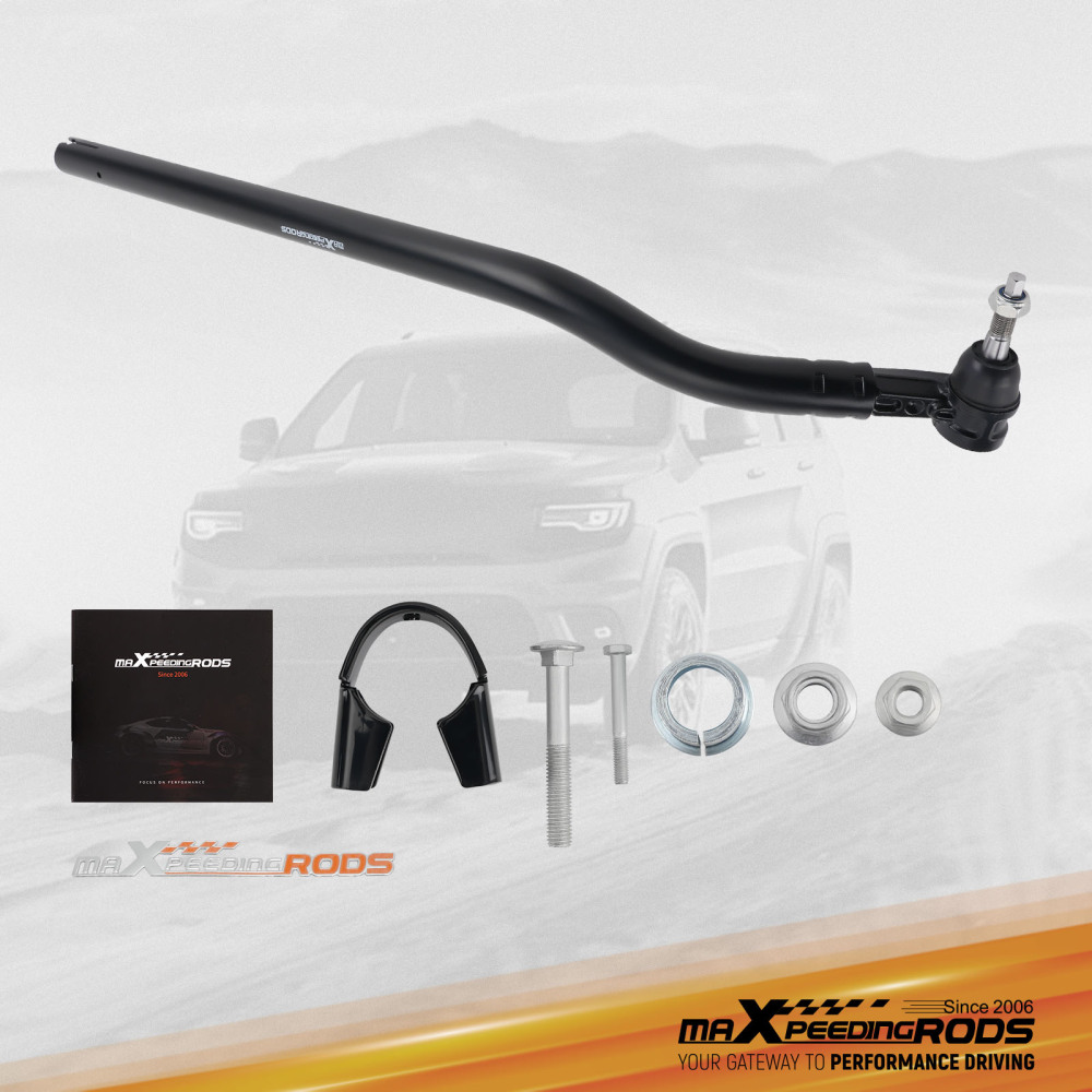 Front Drag Link Bar compatible for Jeep Gladiator JT Wrangler JL 4WD 2018-2024 3.5-6 Lift