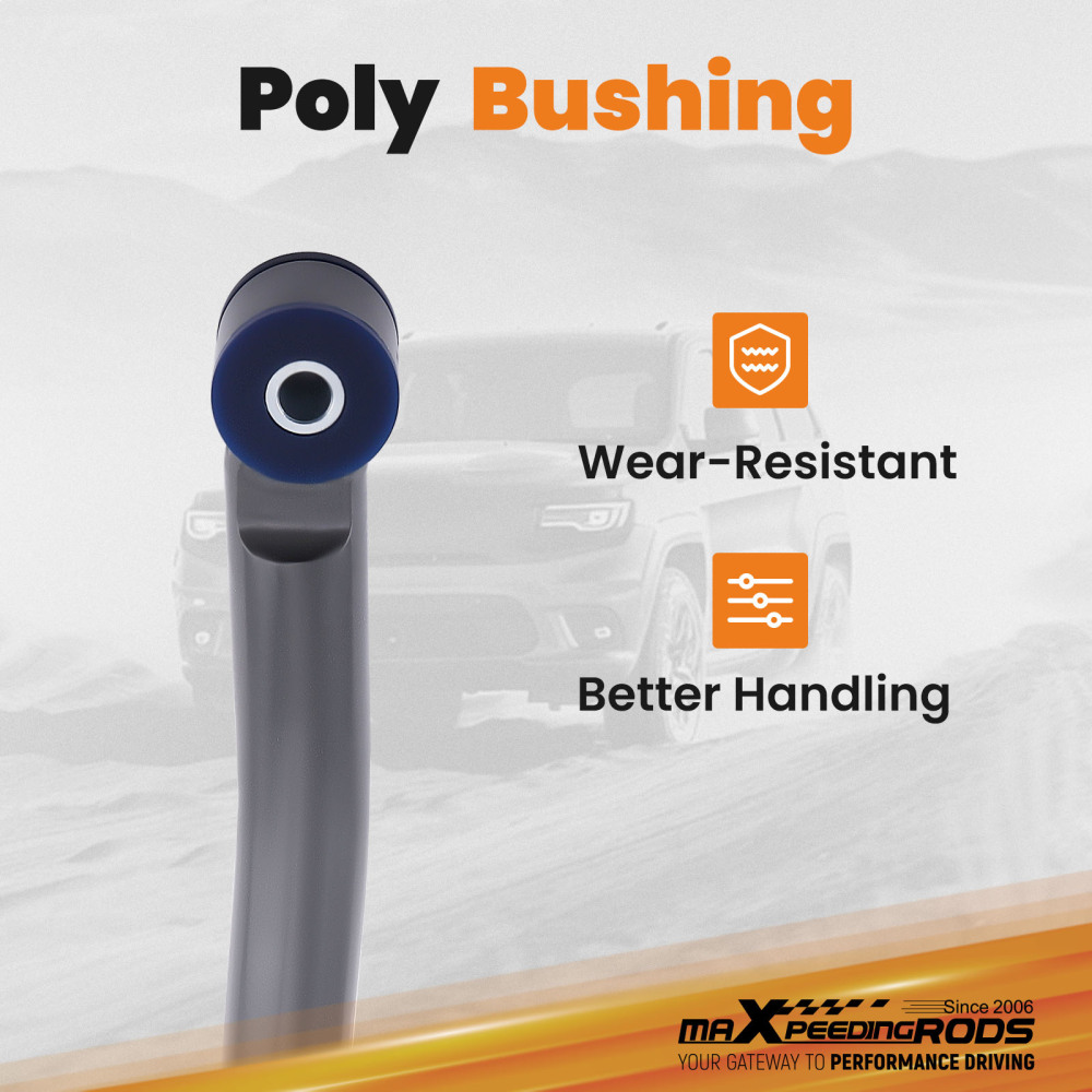 Adjustable Track Bar 0-4.5 compatible for Jeep Wrangler JL 2018 2019 2020 2021 2022-2024