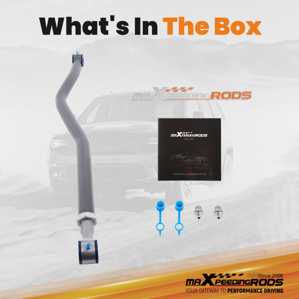 Adjustable Track Bar 0-4.5 compatible for Jeep Wrangler JL 2018 2019 2020 2021 2022-2024