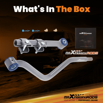 Front Adjustable Solid Track Bar 2.5''-6'' For 2018-2023 compatible for Jeep Wrangler JL 4WD