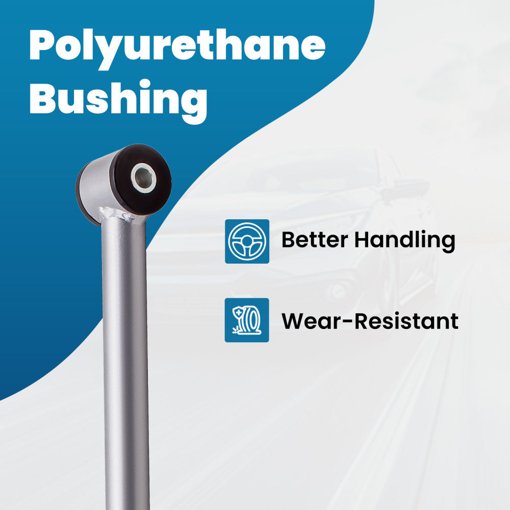 Adjustable Rear Suspension Kit compatible for Panhard Bar Track Rod compatible for SUVs 2000-2006 suspension arms