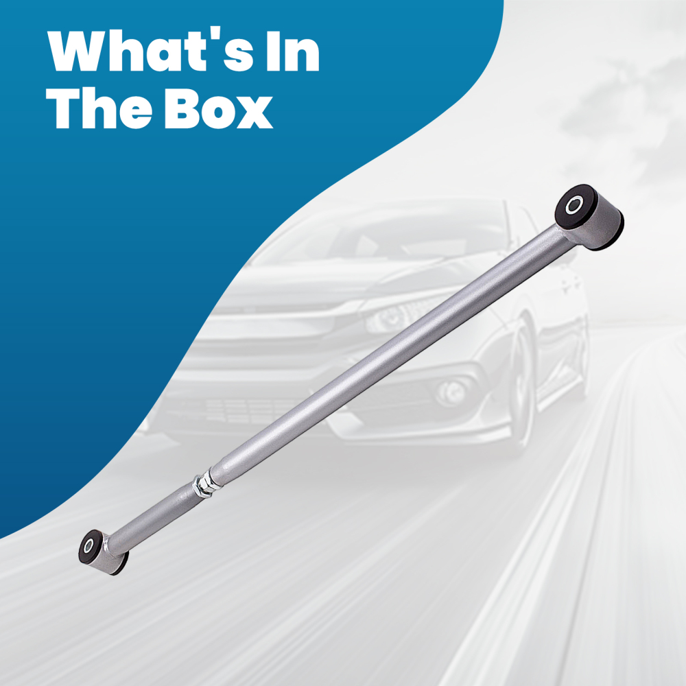 Adjustable Rear Suspension Kit compatible for Panhard Bar Track Rod compatible for SUVs 2000-2006 suspension arms