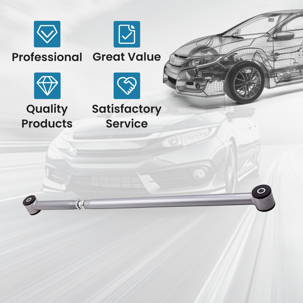 Adjustable Rear Suspension Kit compatible for Panhard Bar Track Rod compatible for SUVs 2000-2006 suspension arms