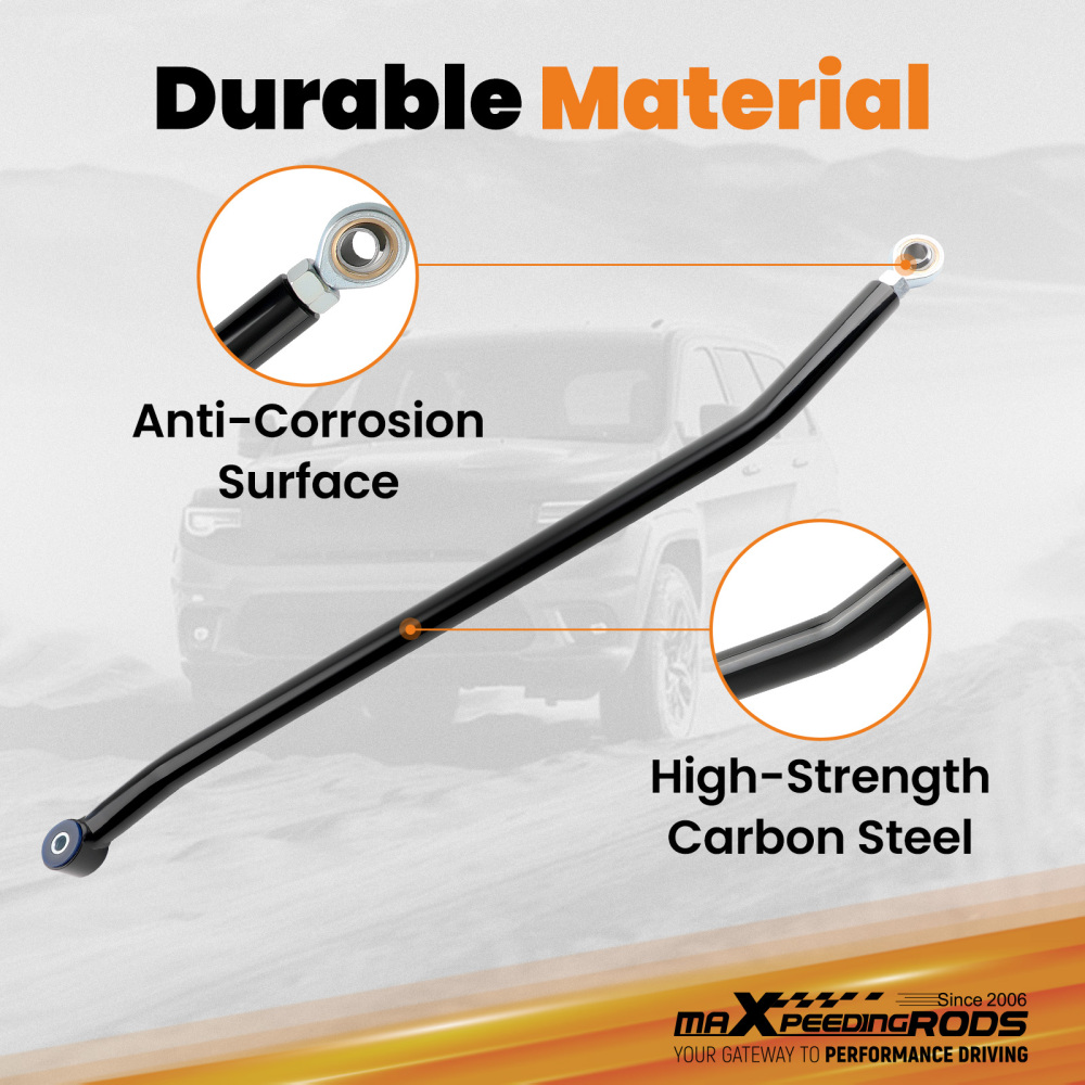 Adjustable Track Bar Compatible for Dodge Ram 2500 3500 2003-2012 with 4 - 6 inch Lift suspension arms