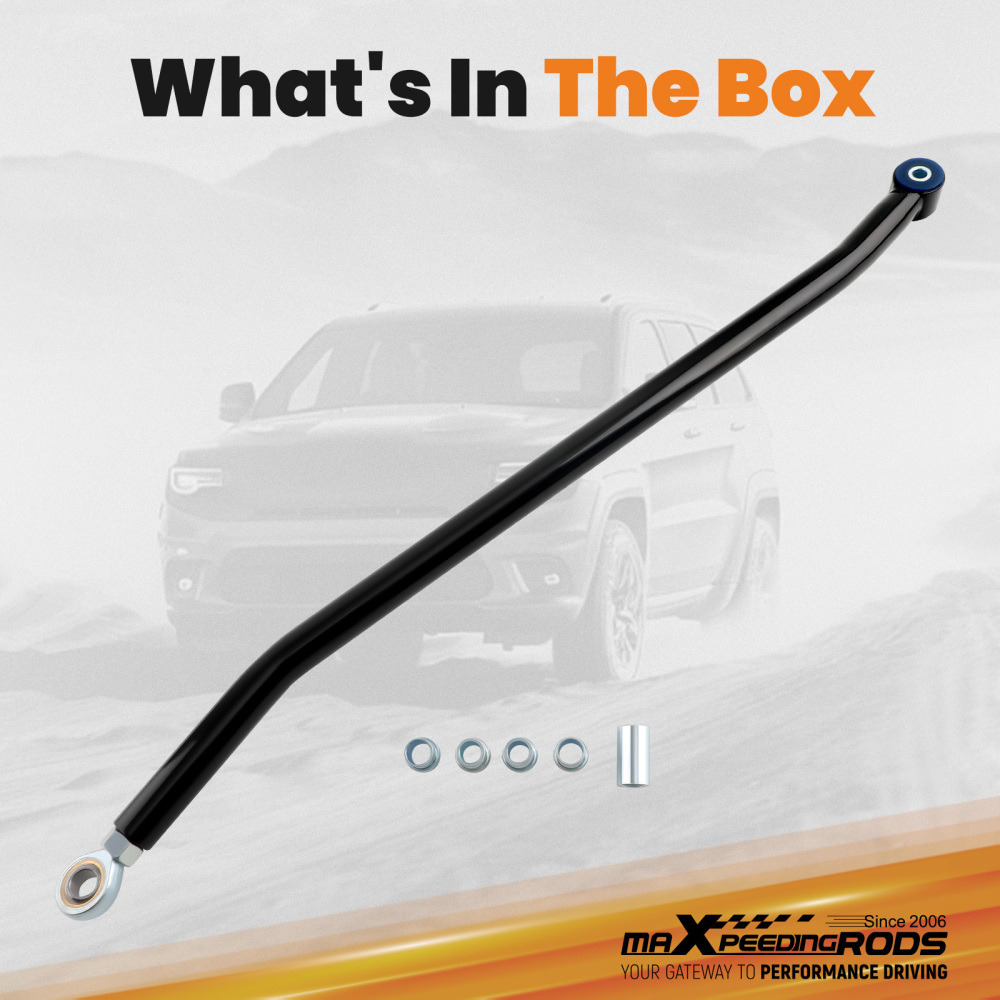 Adjustable Track Bar Compatible for Dodge Ram 2500 3500 2003-2012 with 4 - 6 inch Lift suspension arms