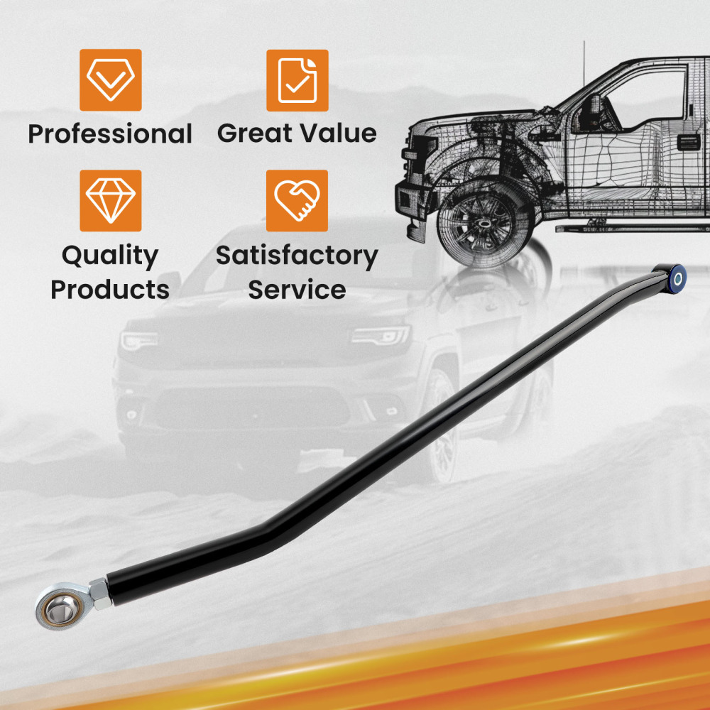 Adjustable Track Bar Compatible for Dodge Ram 2500 3500 2003-2012 with 4 - 6 inch Lift suspension arms