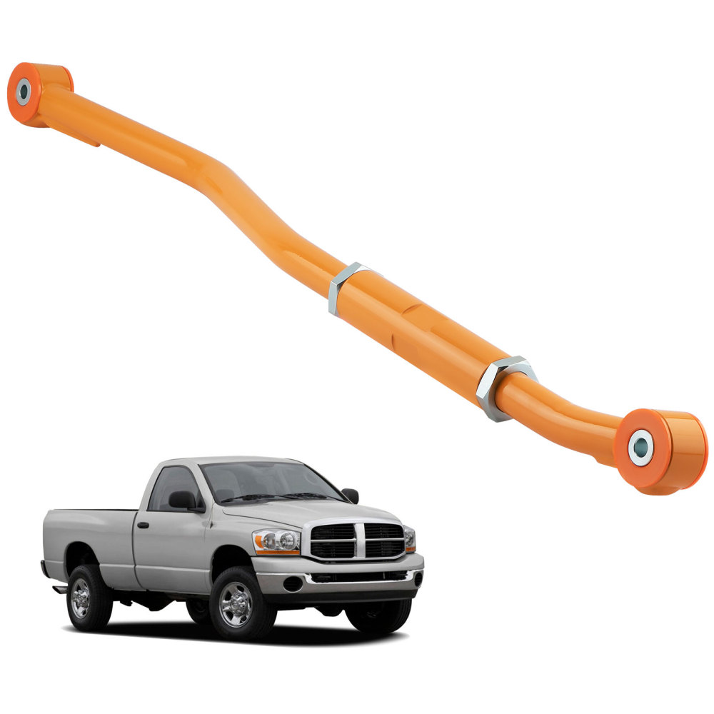 UpperLower Control Arms + Compatible for Panhard Rod 2-3 Lift For 03-09 compatible for Dodge Ram 2500 3500