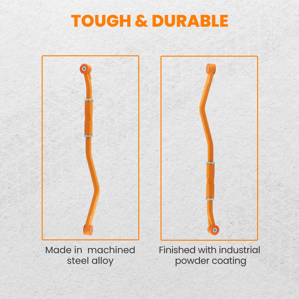 Front Adjustable Track Bar Rods 2