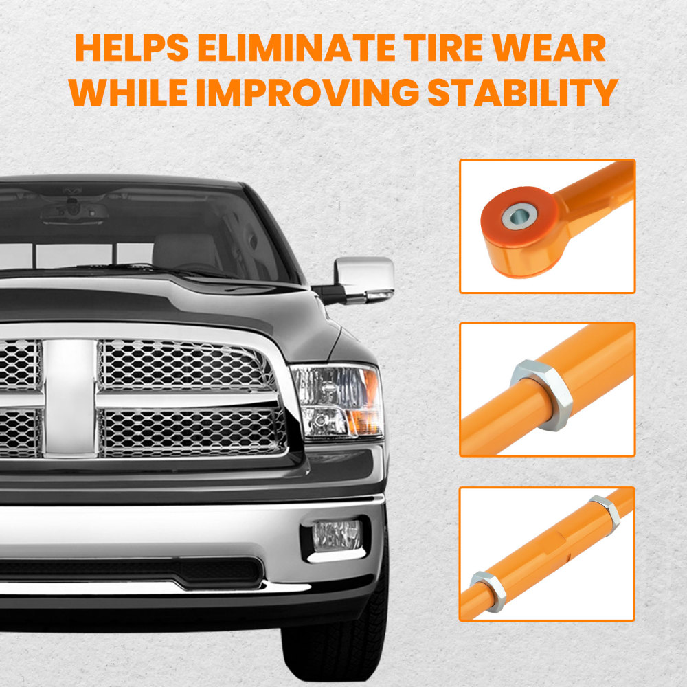 Front Adjustable Track Bar Rods 2