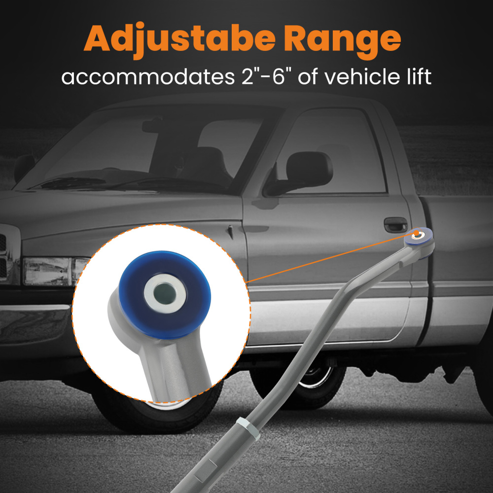 Adjustable Ttrack Bar Compatible For DODGE RAM 2500 3500 2003-2013 2WD4WD 