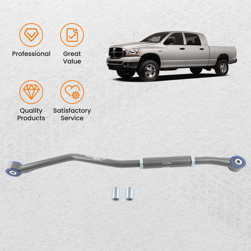Adjustable Ttrack Bar Compatible For DODGE RAM 2500 3500 2003-2013 2WD4WD 