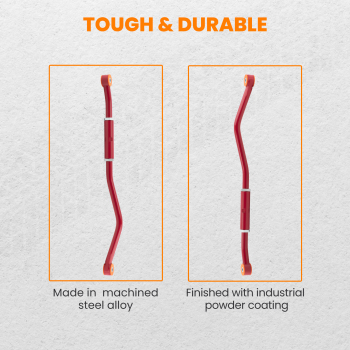 Barre Dattelage Avant + Bras De Contrôle compatible pour Dodge Ram 2003-2009 2500 3500 4WD