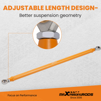 Adjustable Track Bar Rod 0- 4 Lift compatible for Dodge Ram 1500 1994-2001 4x4 4WD 2500