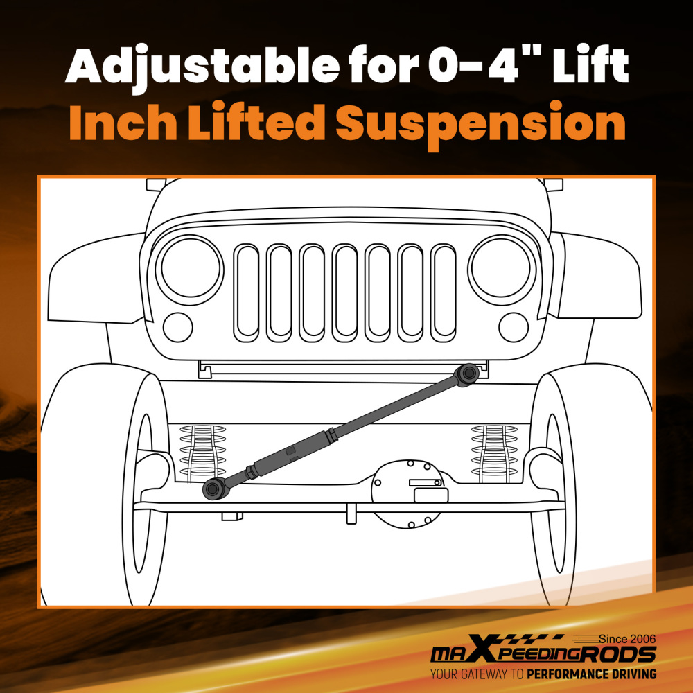 Adjustable Track Bar Rod 0