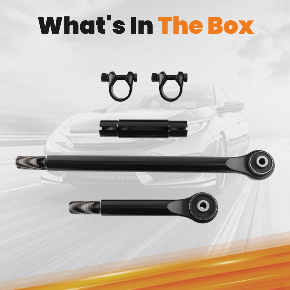 Forged Adjustable Rear Track Barw/ 0-5 inch lift for 2014-2024 compatible for Ram 2500 4WD