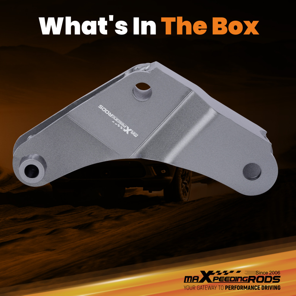 Track Bar Drop Bracket 2-6 Lift Compatible for Dodge Ram 2500 3500 2003-2008 4WD 4X4