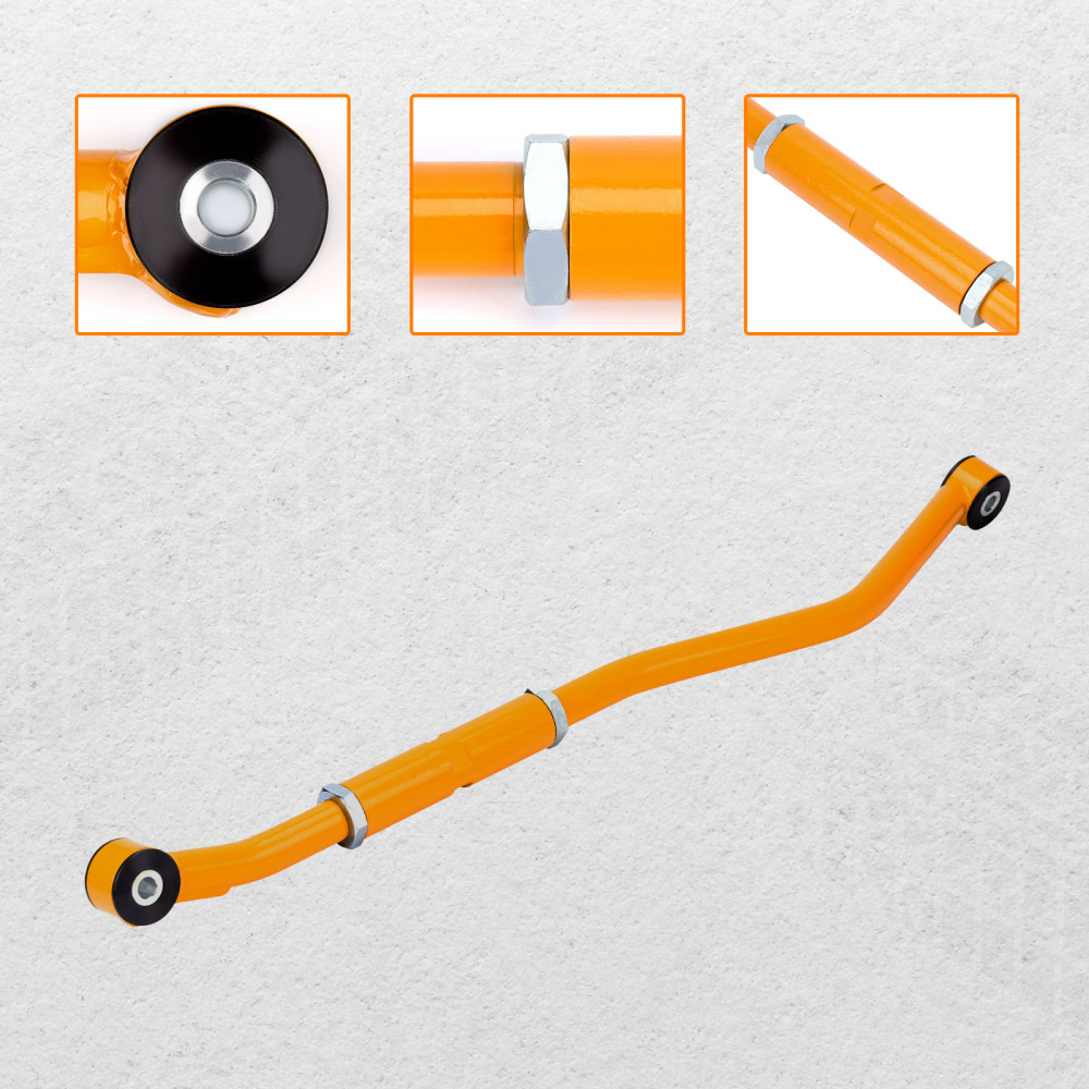Compatible for Dodge Ram 2003-2013 2500 3500 HD Adjustable Track Bar Arm 0 inch-3 inch Lift Gold suspension arms