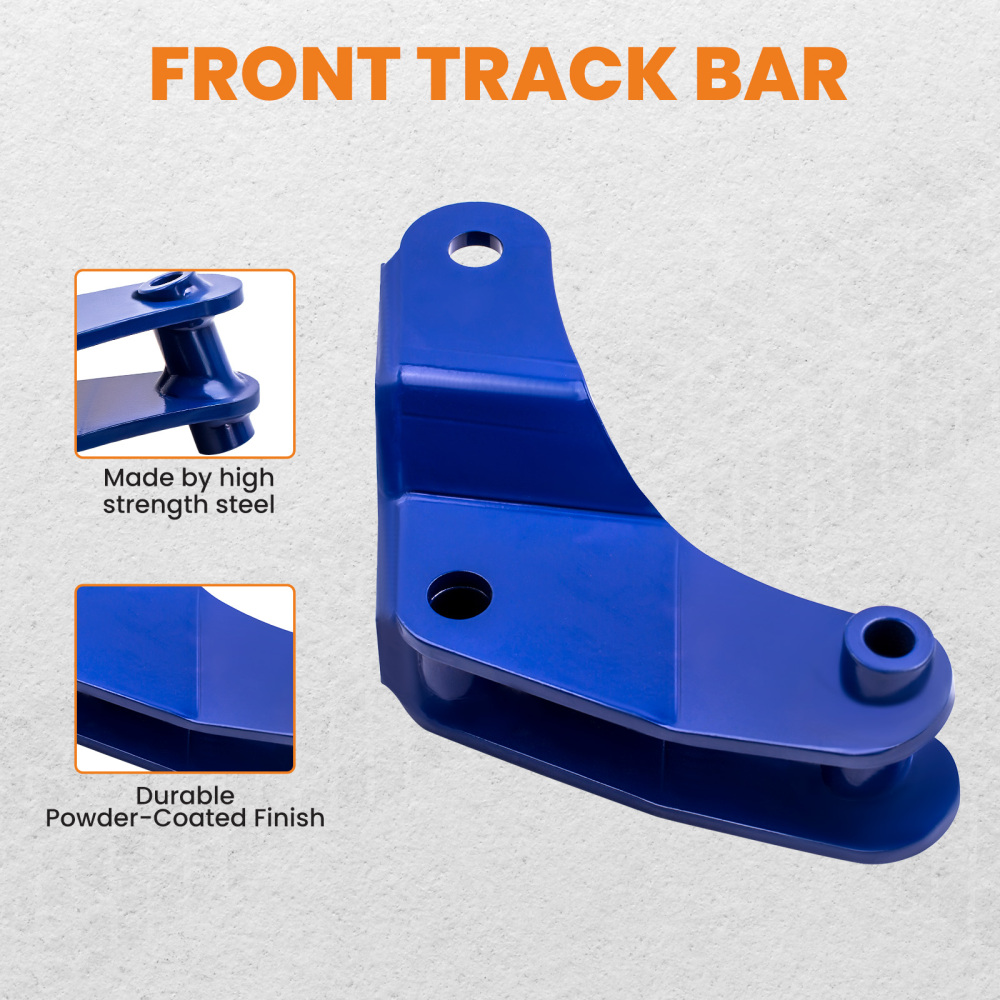 Track Bar Drop Bracket 2.5-6 Lift compatible for Dodge Ram 2500 3500 4WD 4X4 2003-2008 suspension arms