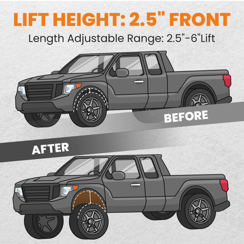 Track Bar Drop Bracket 2.5-6 Lift compatible for Dodge Ram 2500 3500 4WD 4X4 2003-2008 suspension arms