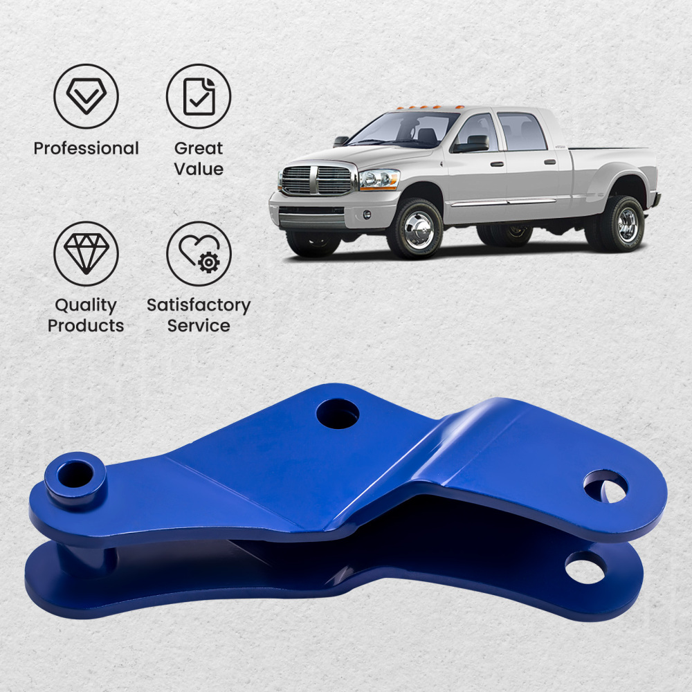 Track Bar Drop Bracket 2.5-6 Lift compatible for Dodge Ram 2500 3500 4WD 4X4 2003-2008 suspension arms