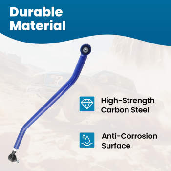 Suspension compatible for Panhard Rod Track Bar compatible for Jeep Wrangler 1997-2006 w/1.5-4.5 Lift suspension arms