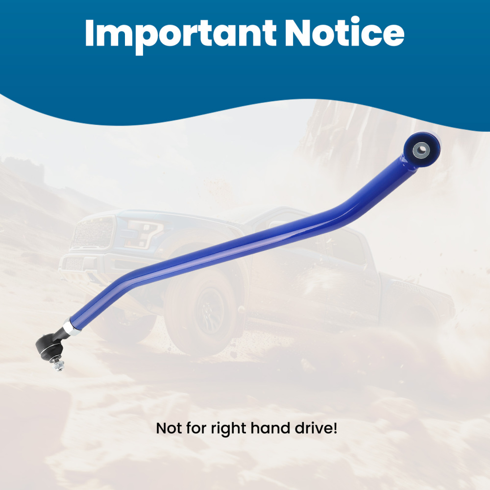 Ajustement compatible pour Jeep Wrangler TJ Track Bar 1997-2006 Support de bras avant réglable