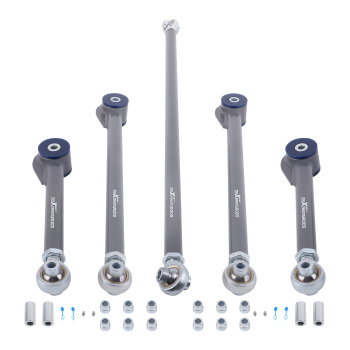 ADI 5 Pcs Rear Control Arms Track Bar compatible for Toyota 4-Runner 1996-2002 2WD 4WD suspension arms