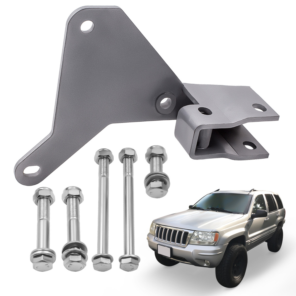 Complete Track BarDrop Bracket Kit compatible for Jeep Grand Cherokee WJ 99-04 3-4 Lift