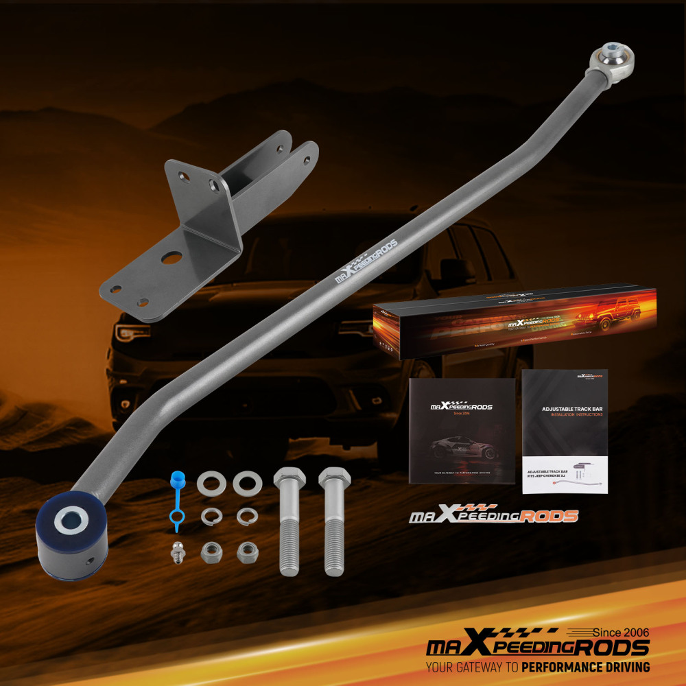 BARRA DE ORUGA AJUSTABLE CON SOPORTE 4-6.5 compatible para JEEP CHEROKEE XJ 84-01 2/4WD