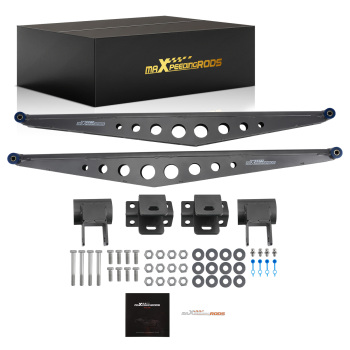 2x Rear Axle Ladder Bars with Brackets for 1980-1996 compatible for Ford F150/F250/F350 4WD