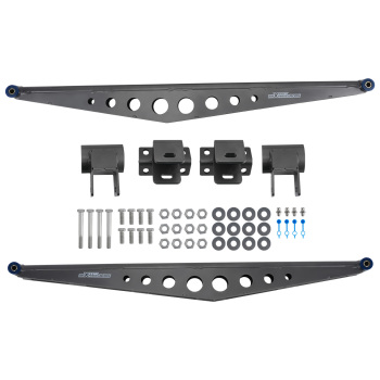 2x Rear Axle Ladder Bars with Brackets for 1980-1996 compatible for Ford F150/F250/F350 4WD