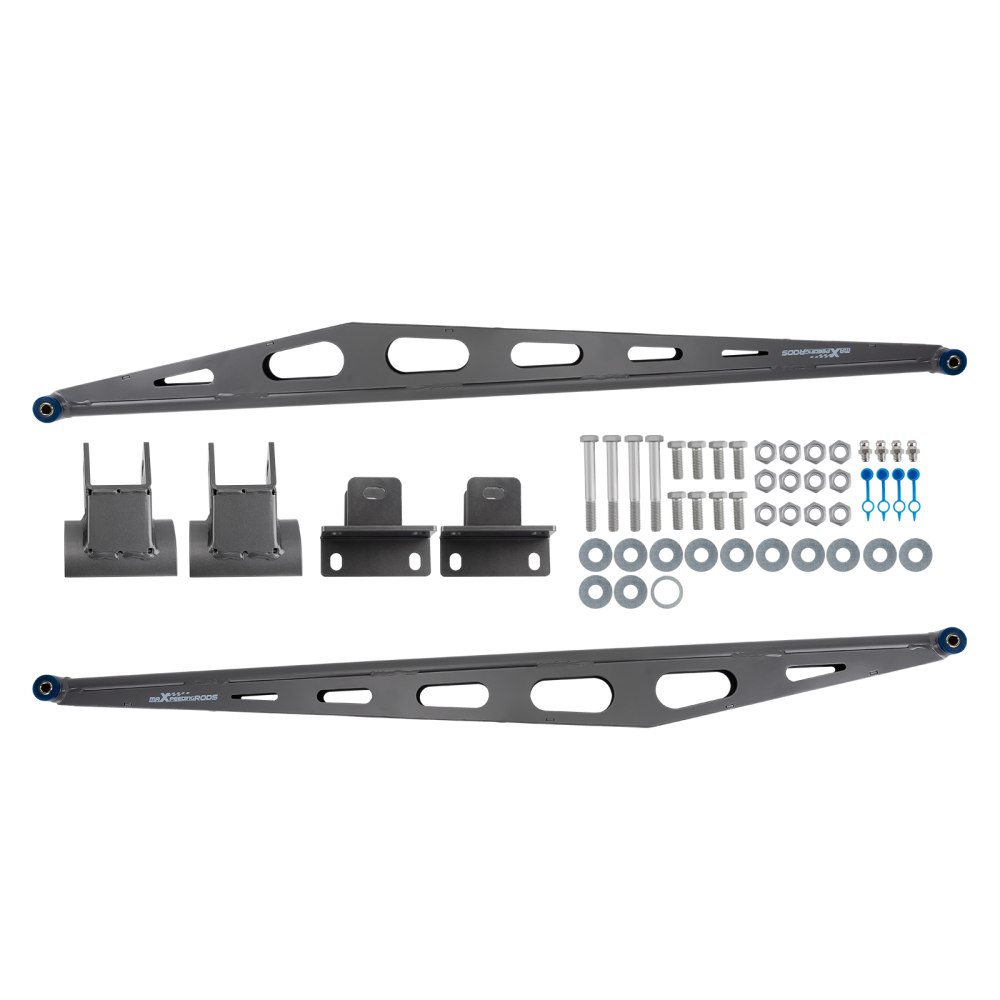 Rear Truck Ladder Traction Bars Mounting Brackets for 1999-2004 compatible for Ford F250 F350