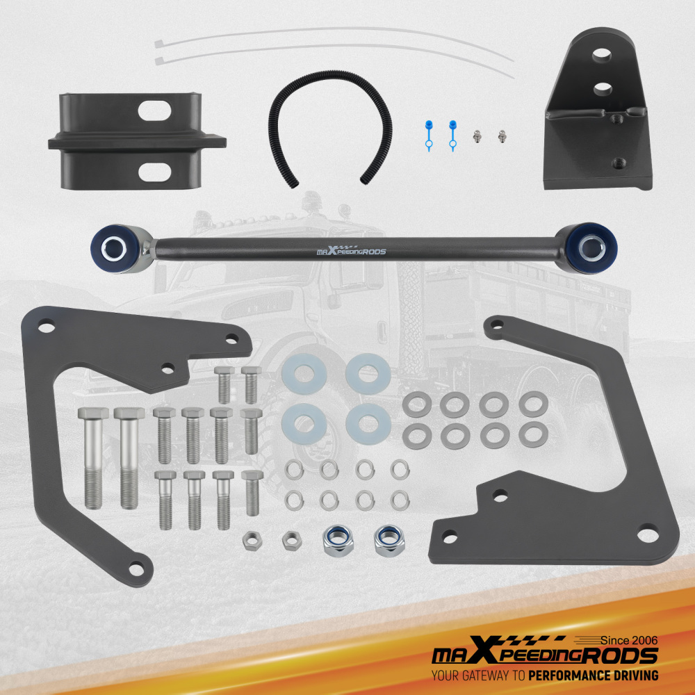 Rear Trac Bar Adjustable Track Bar compatible for Ford F53 V8 V10Kodiak C4500/5500 GVWR