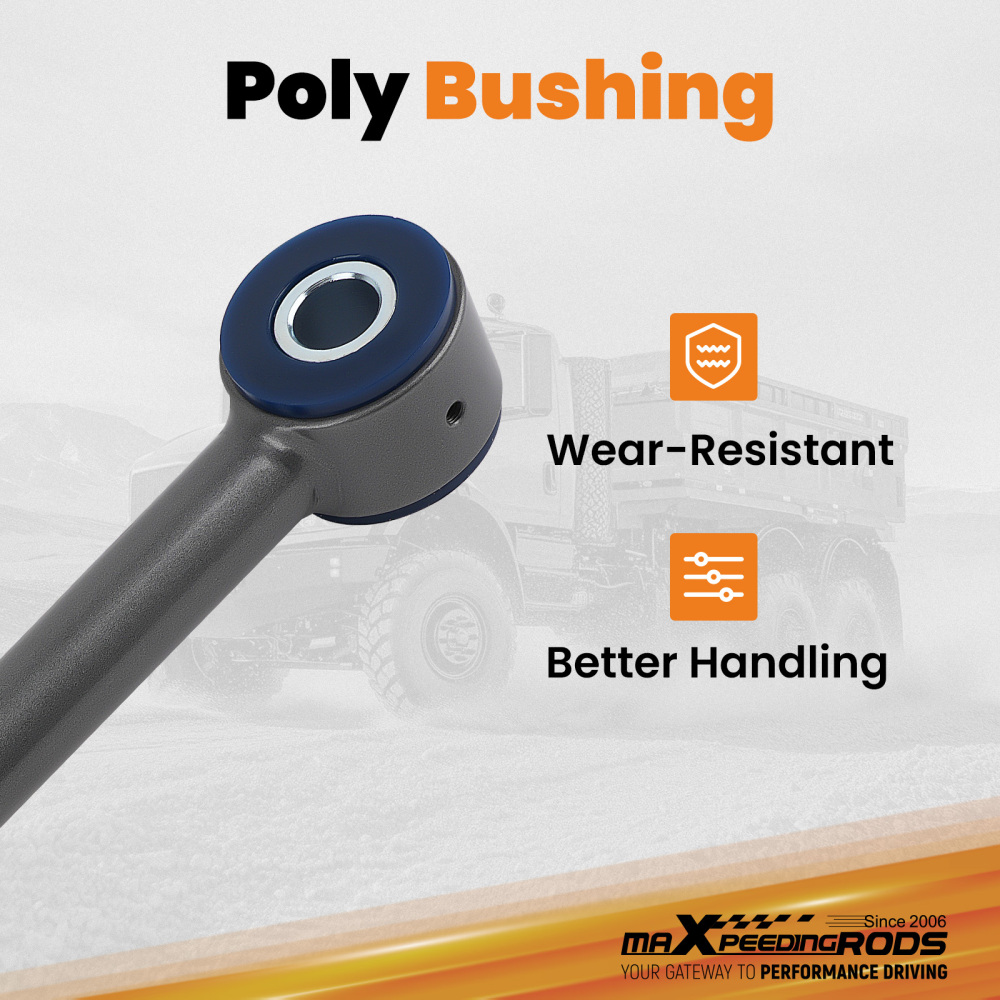 Rear Trac Bar Adjustable Track Bar compatible for Ford F53 V8 V10Kodiak C4500/5500 GVWR