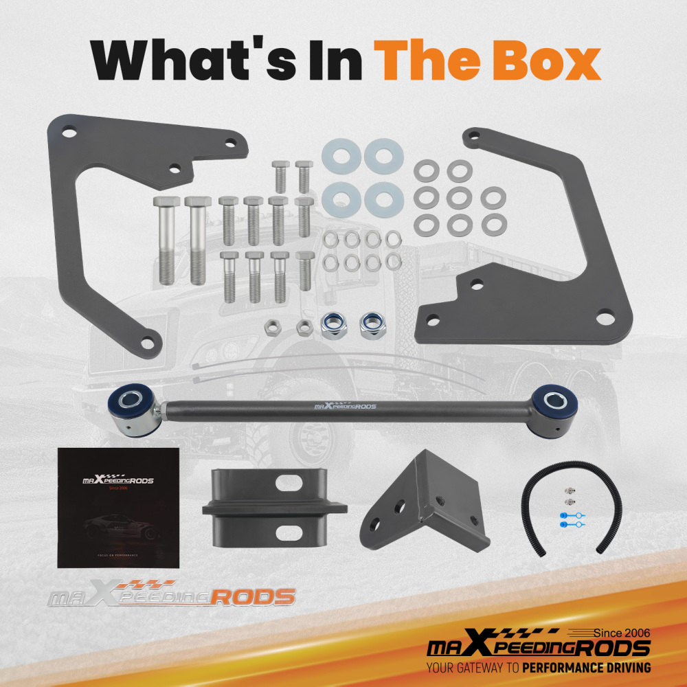 Rear Trac Bar Adjustable Track Bar compatible for Ford F53 V8 V10Kodiak C4500/5500 GVWR