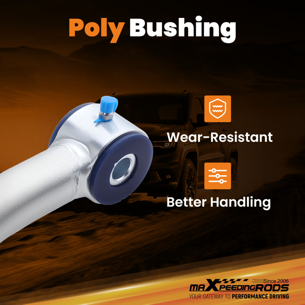 BARRA POSTERIORE REGOLABILE 0-6 DI SOLLEVAMENTO FOR 2007-2018 compatibile per JEEP WRANGLER JK