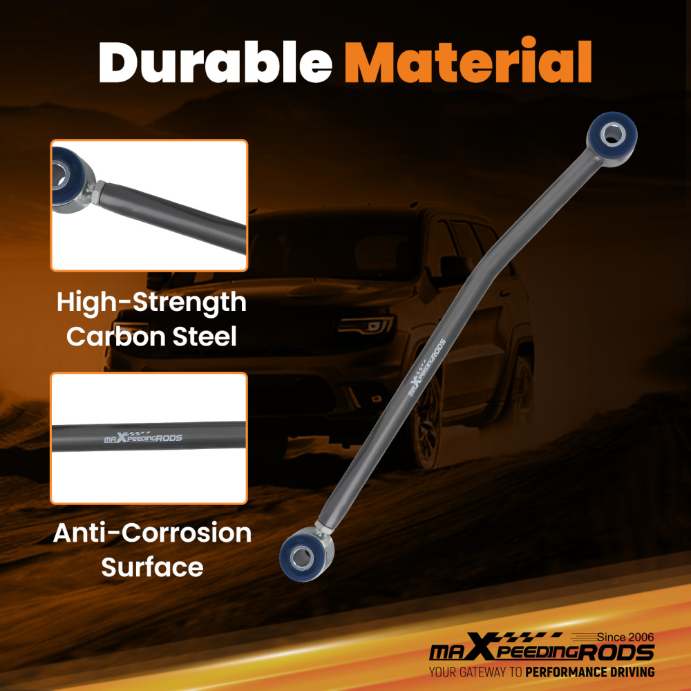 Rear Track Bar compatible for Ford F53 V10 16-19.5K GVWR,SS400 Adjustable Trac Bar