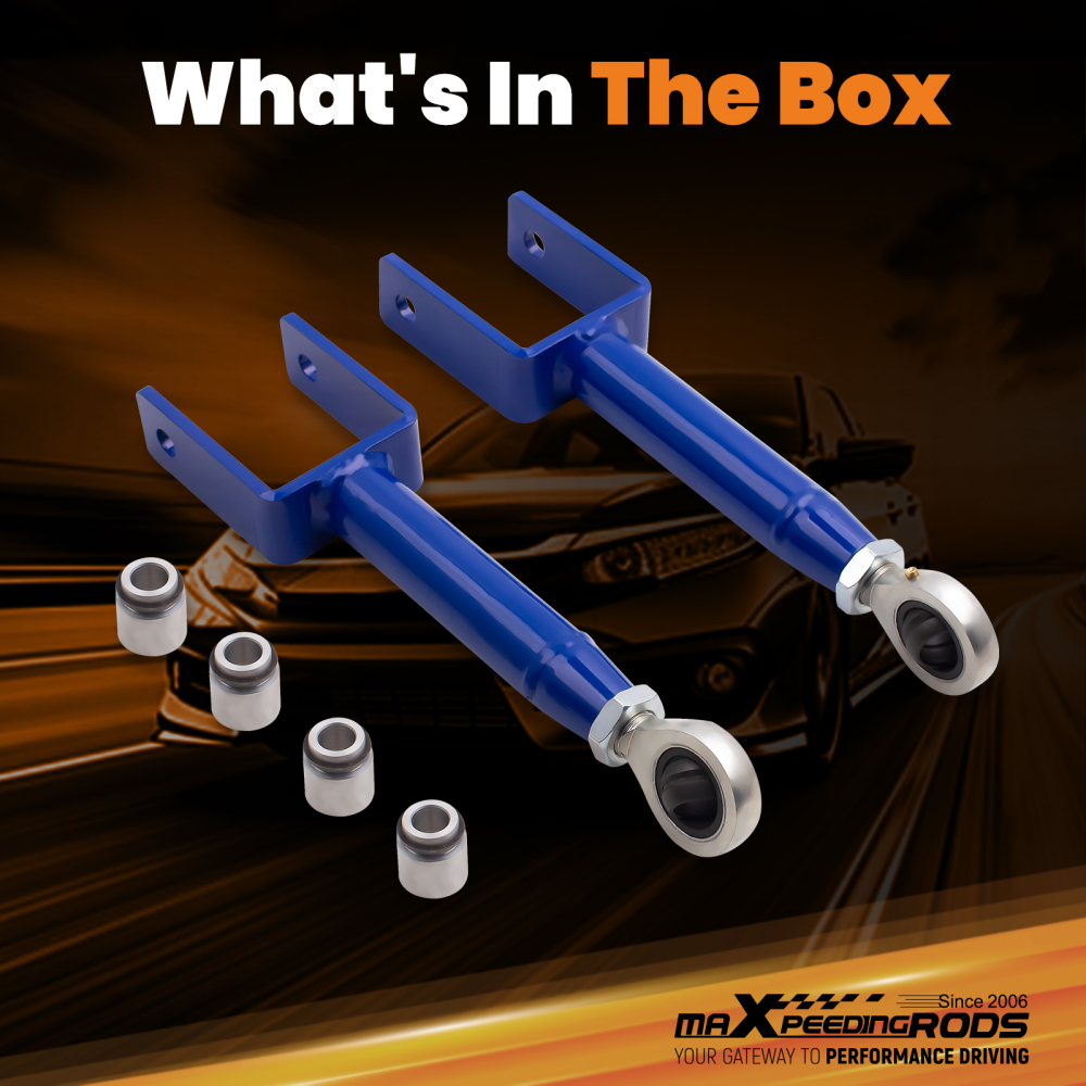 Adjustable Upper Control Arms compatible for Chevrolet Monte Carlo Malibu El Camino 78 - 88 suspension arms