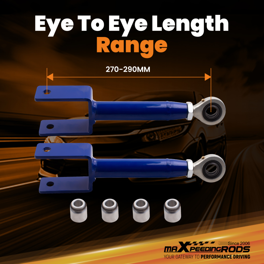 Adjustable Upper Control Arms compatible for Chevrolet Monte Carlo Malibu El Camino 78 - 88 suspension arms