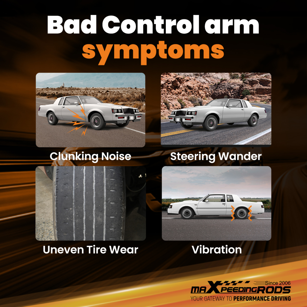 Adjustable Upper Control Arms compatible for Chevrolet Monte Carlo Malibu El Camino 78 - 88 suspension arms