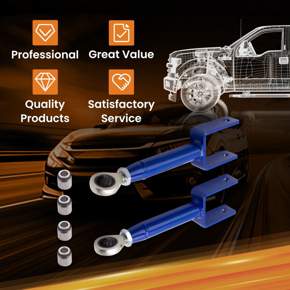 Body Adjustable Upper Control Arms For 1978-1988 G Monte compatible for Regal Cutlass compatible for Malibu