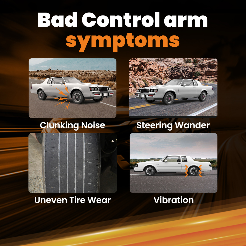 Body Adjustable Upper Control Arms For 1978-1988 G Monte compatible for Regal Cutlass compatible for Malibu