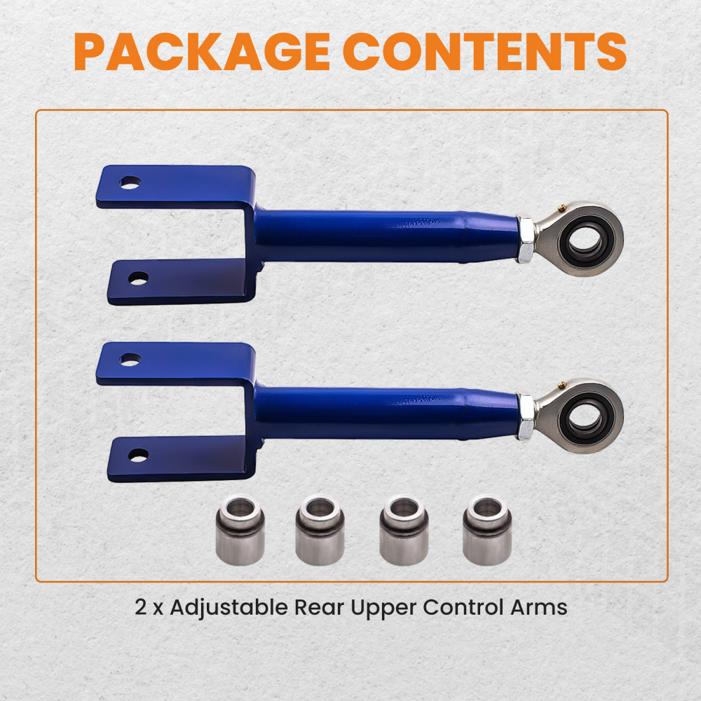 Body Adjustable Upper Control Arms For 1978-1988 G Monte compatible for Regal Cutlass compatible for Malibu