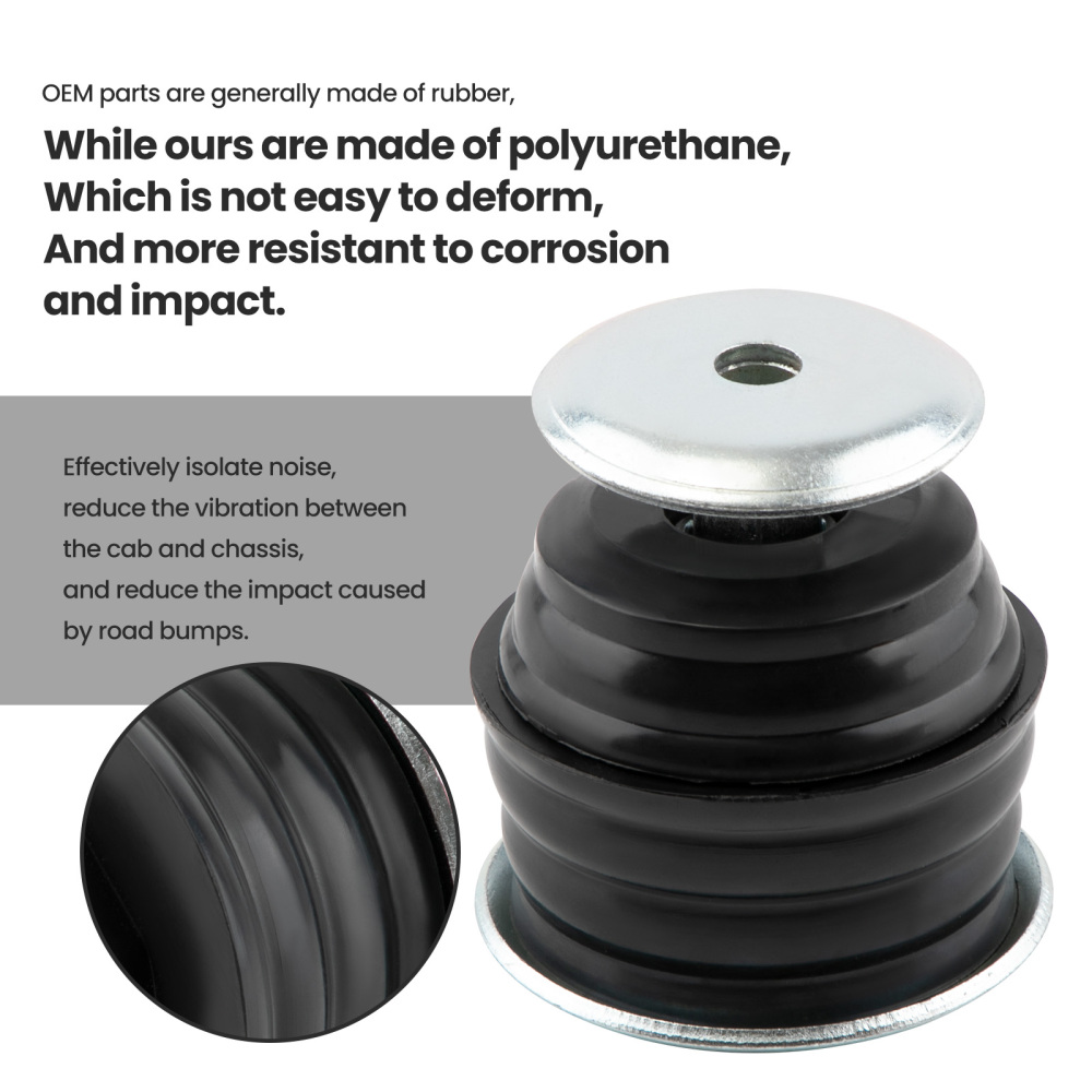 Body Cabs Mount Kit LHRH compatible for Ford F250 F350 compatible for Super Duty 2008-16 2WD 4WD