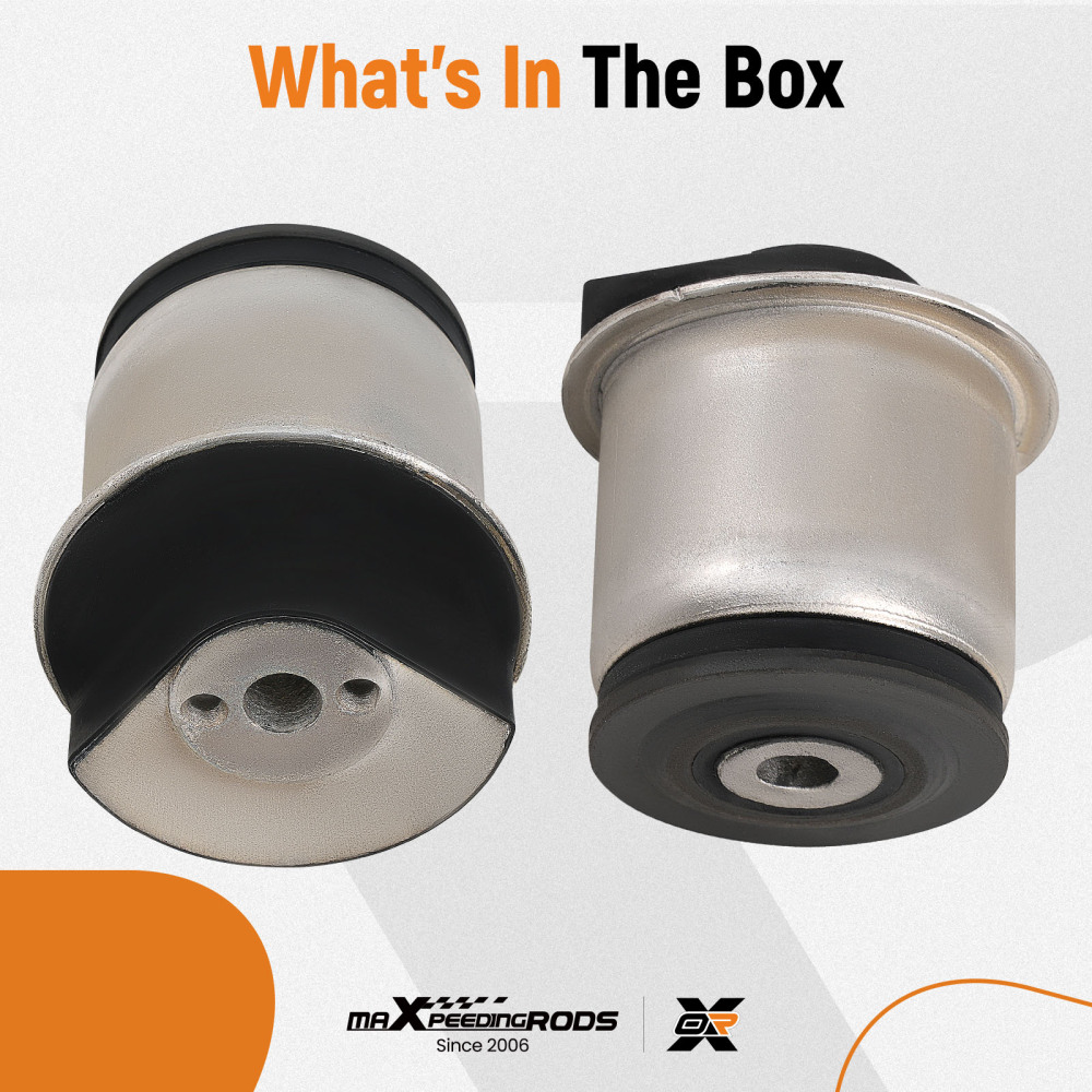 REAR AXLE SUBFRAME TRAILING ARMS BUSHES x2 compatible for VAUXHALL ASTRA H ZAFIRA B 0402952