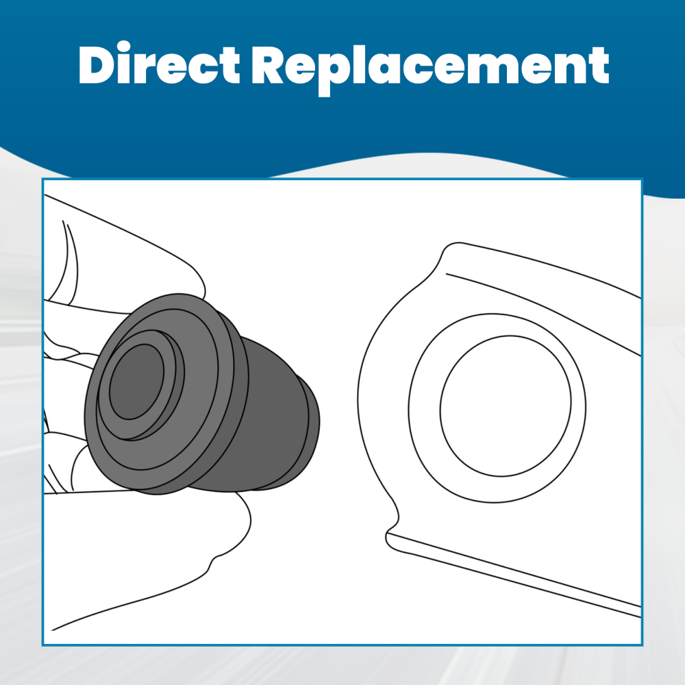 SILENT BLOCK BOCCOLA PONTE POSTERIORE SUPPORTO compatibile per OPEL ASTRA H MERIVA B ZAFIRA
